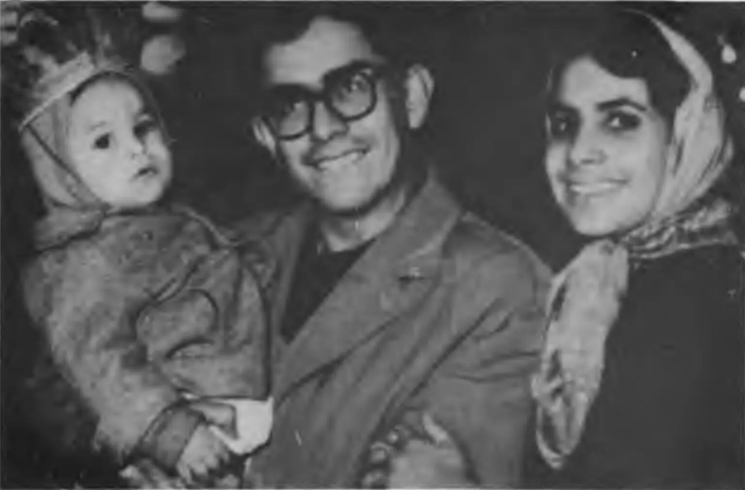Iván Cepeda bebé