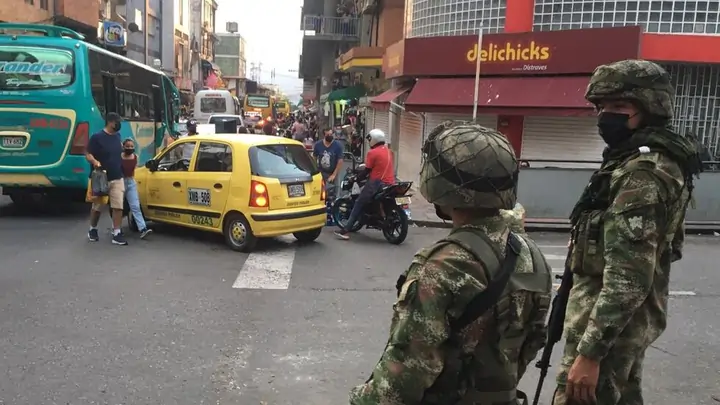 En contra del militarismo en Bucaramanga
